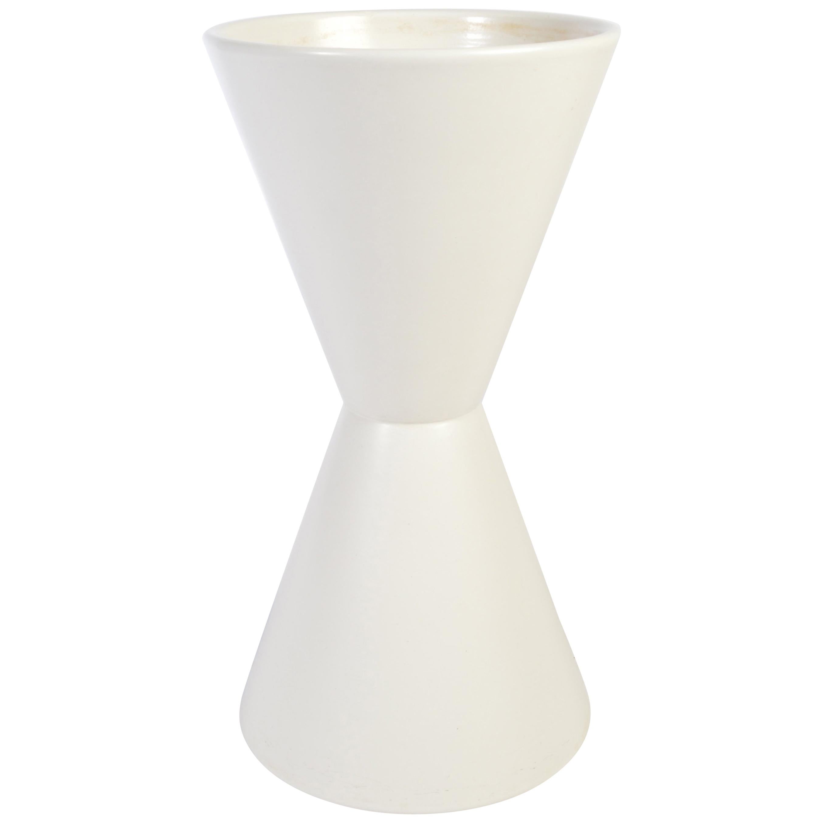 Lagardo Tackett for Architectural Pottery Double Cone Ceramic Pottery Planter