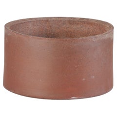Niedriger zylindrischer Pflanzgefäß aus Steingut von Lagardo Tackett für Architectural Pottery