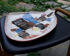 LaGardo Tackett Studio Pottery Platter Pasadena California Design