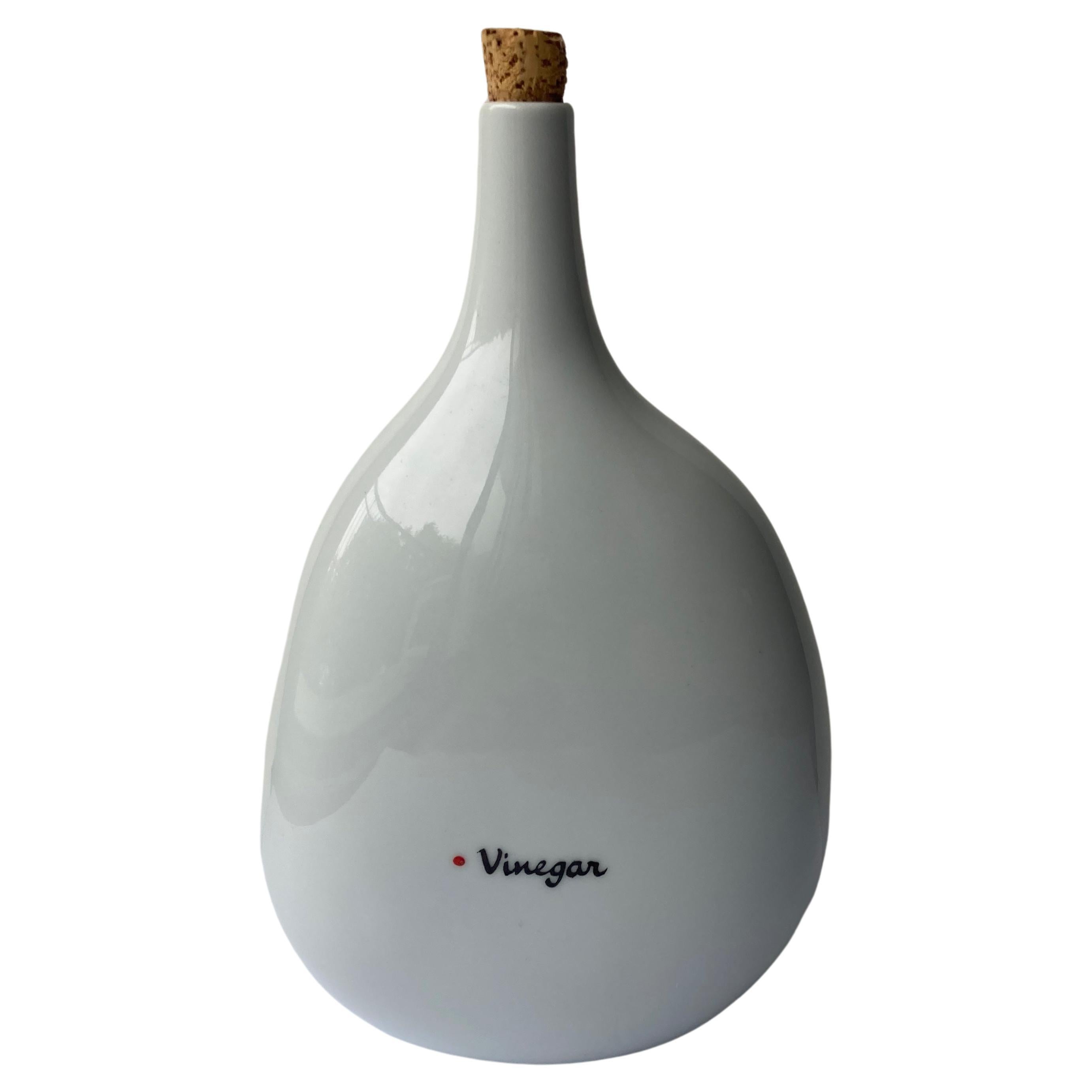 Lagardo Tackett Vinegar cruet, Architectural Pottery, Freeman Lederman .bottle For Sale