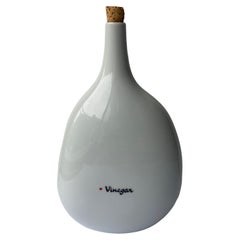 Lagardo Tackett Vinegar cruet, Architectural Pottery, Freeman Lederman .bottle