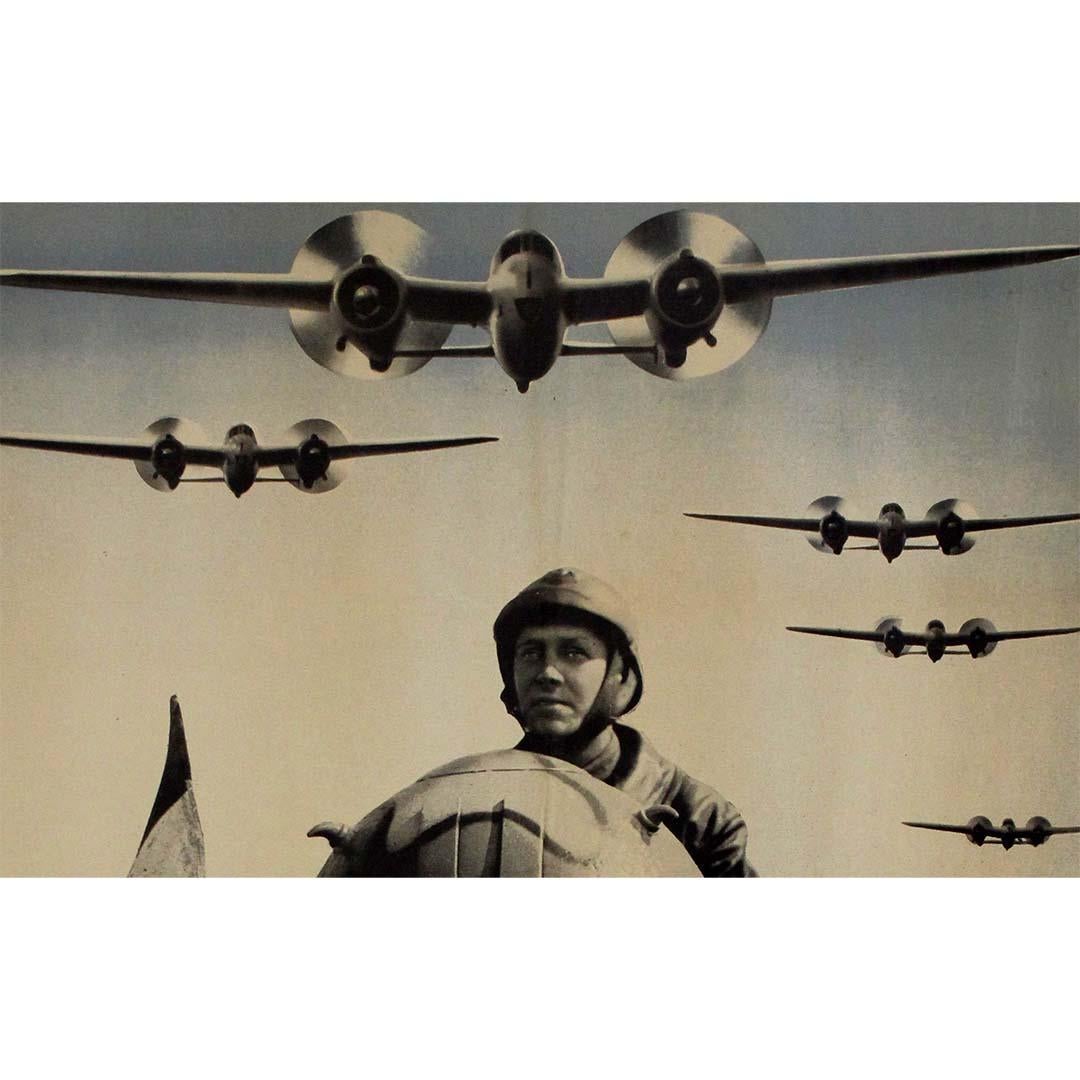 Original circa 1940 French poster - Subscribe to Armament Bonds For Sale 1
