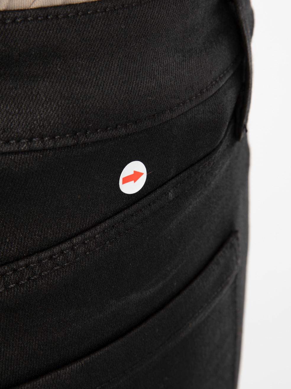 De las mujeres Vaqueros pitillo recubiertos de denim negro L'Agence Talla XS en venta