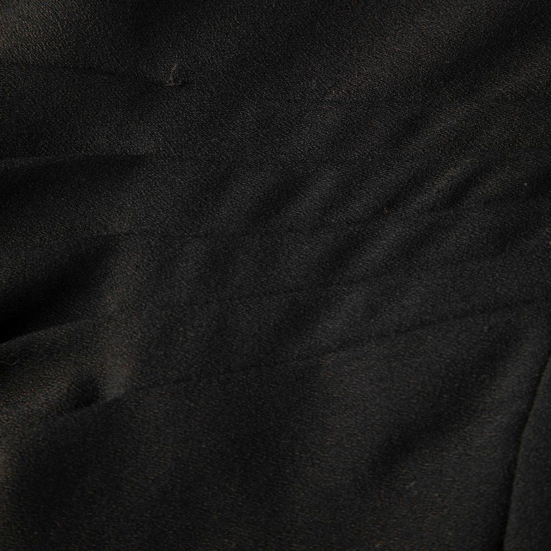 L'Agence Schwarz gerüschtes Detail mittlere Ärmel Kleid Größe XXS im Zustand „Hervorragend“ im Angebot in London, GB