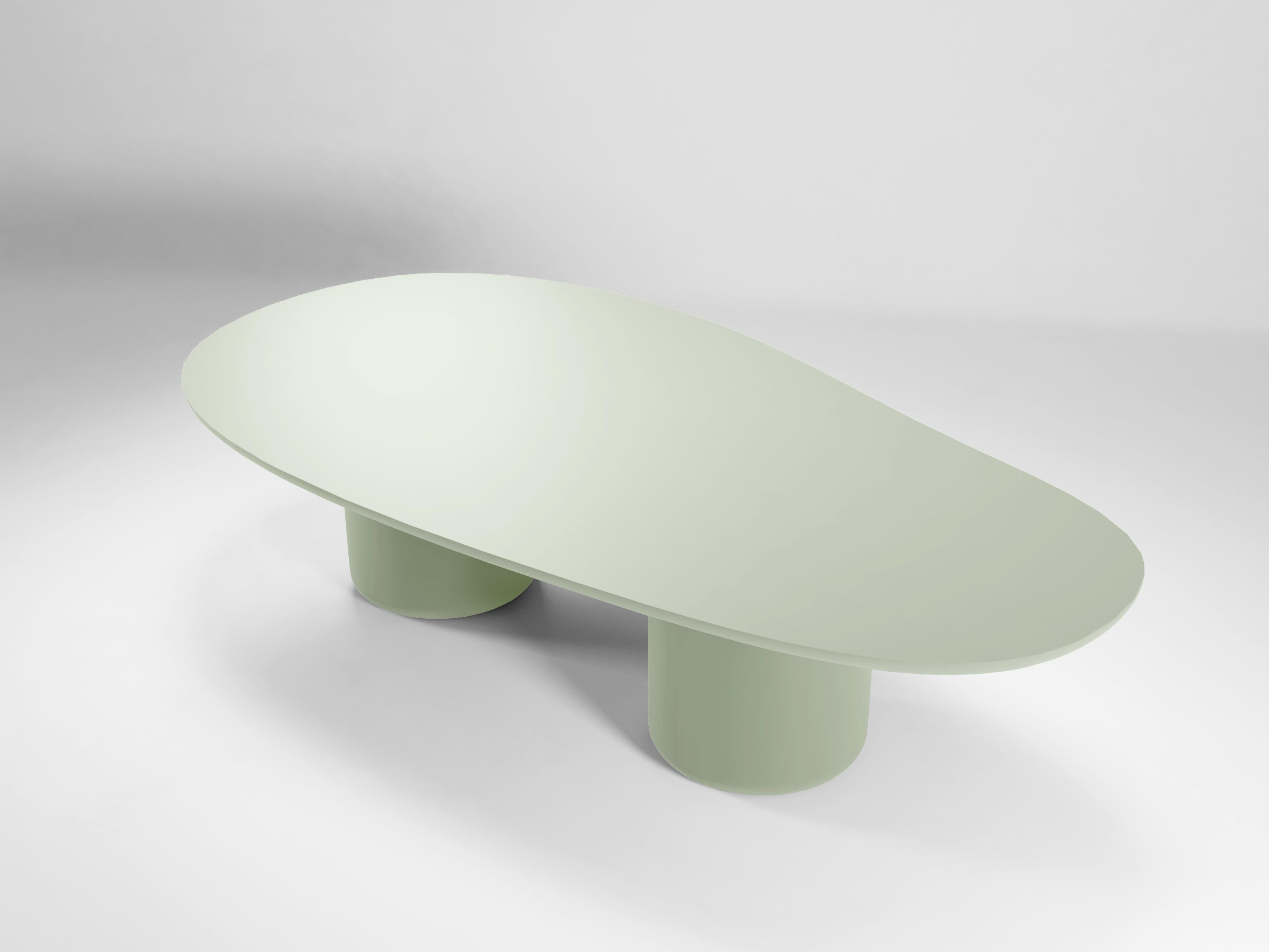 Modern Laghi #2 Contemporary Dining Table in Lacquered For Sale