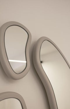 Set of 3 Laghi Contemporary Mirrors in Lacquered