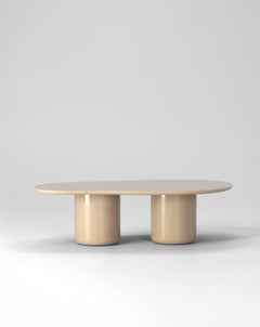 Mesa de Comedor Laghi II en Mate (Tamaño S), Diseño Contemporáneo