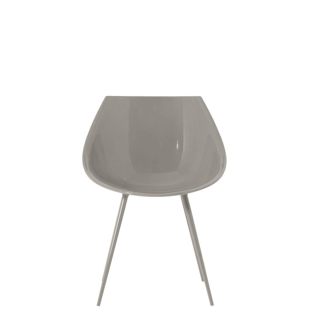 LAGO Chair Greysh Beige By Driade In New Condition For Sale In Beverly Hills, CA