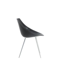Lago Chair Leather Black by Driade