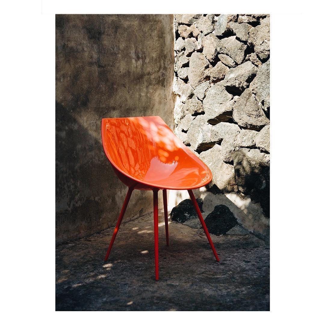 Lago Chair Red by Driade For Sale 1