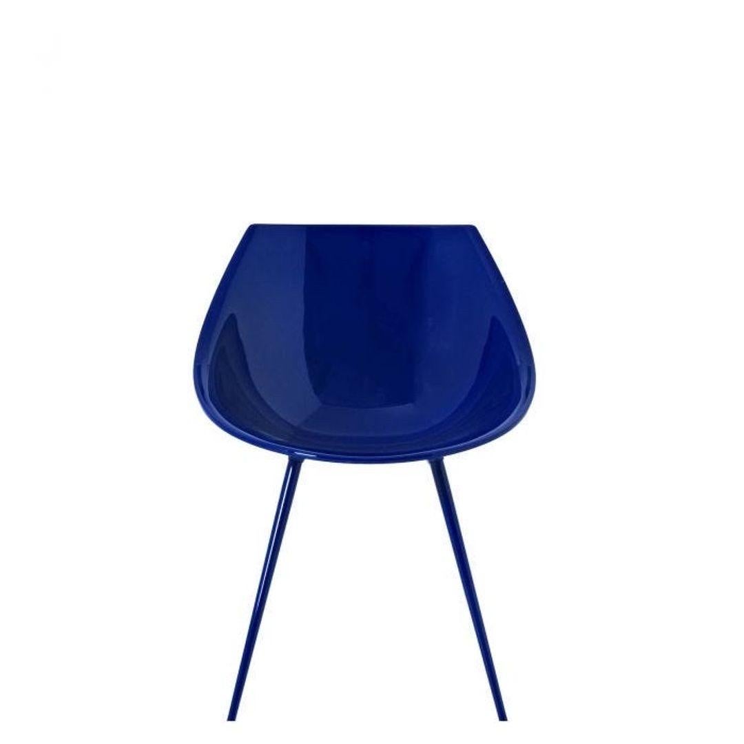 Lago Chair Ultramarine Blue by Driade In New Condition For Sale In Beverly Hills, CA