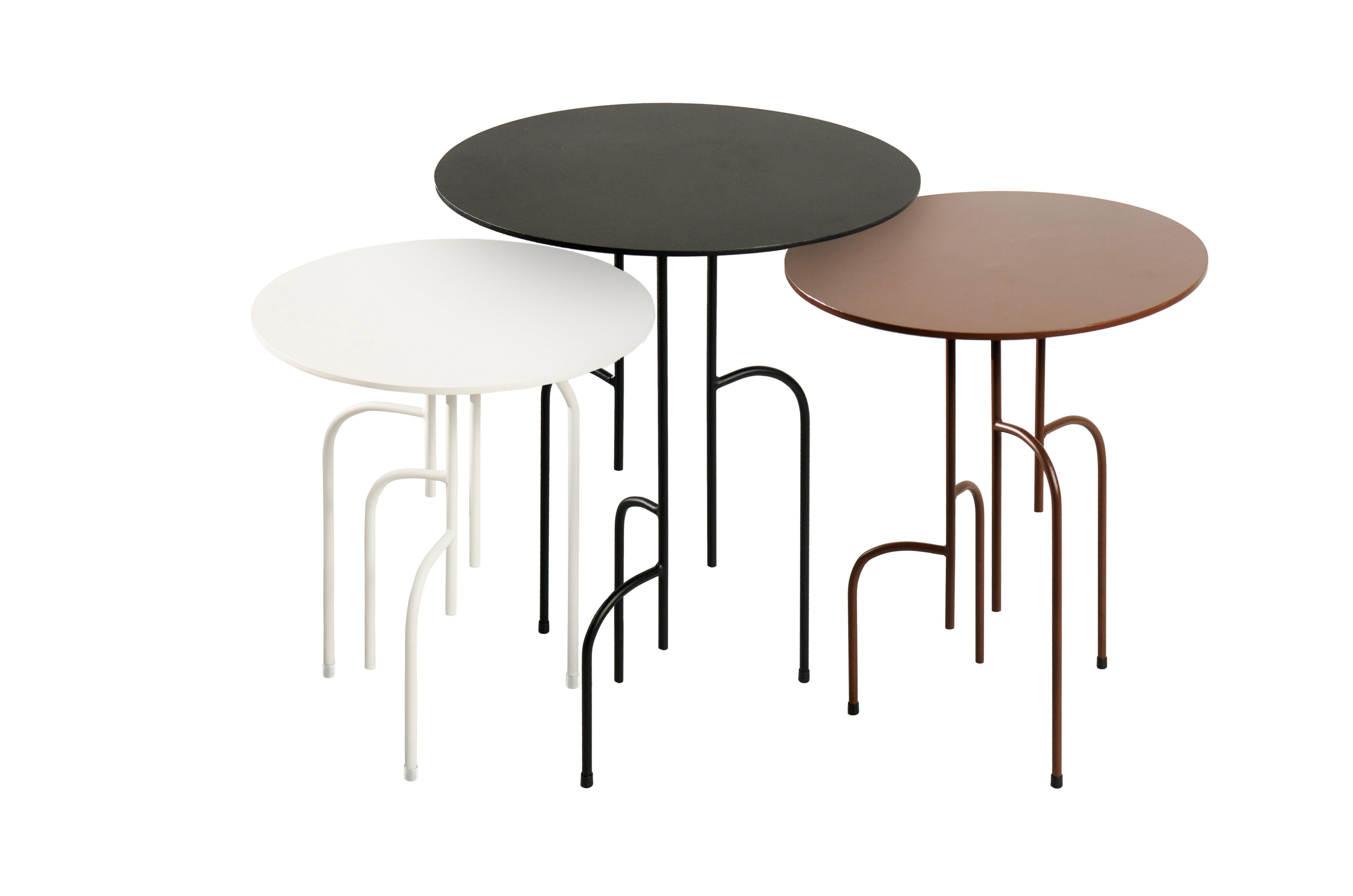 Lagoas Accent Side Round Table 'Medium' by Filipe Ramos For Sale 1