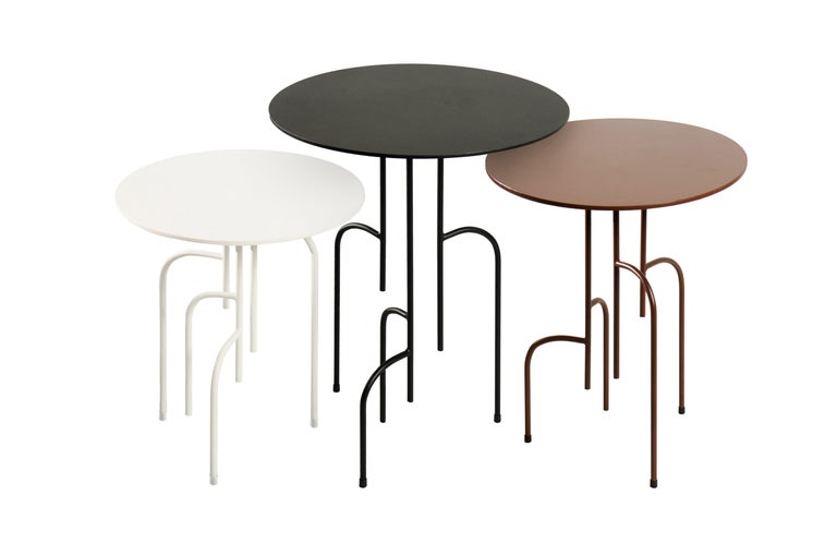 Lagoas Accent Side Round Table 'Small' by Filipe Ramos For Sale 8