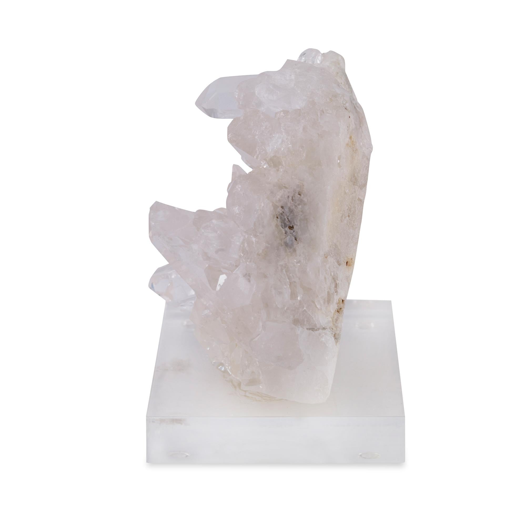 white clear stone