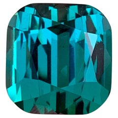 Lagoon Blue Green Natural Tourmaline Ring, Pendant Loose Gemstone 25 Ct Jewelry