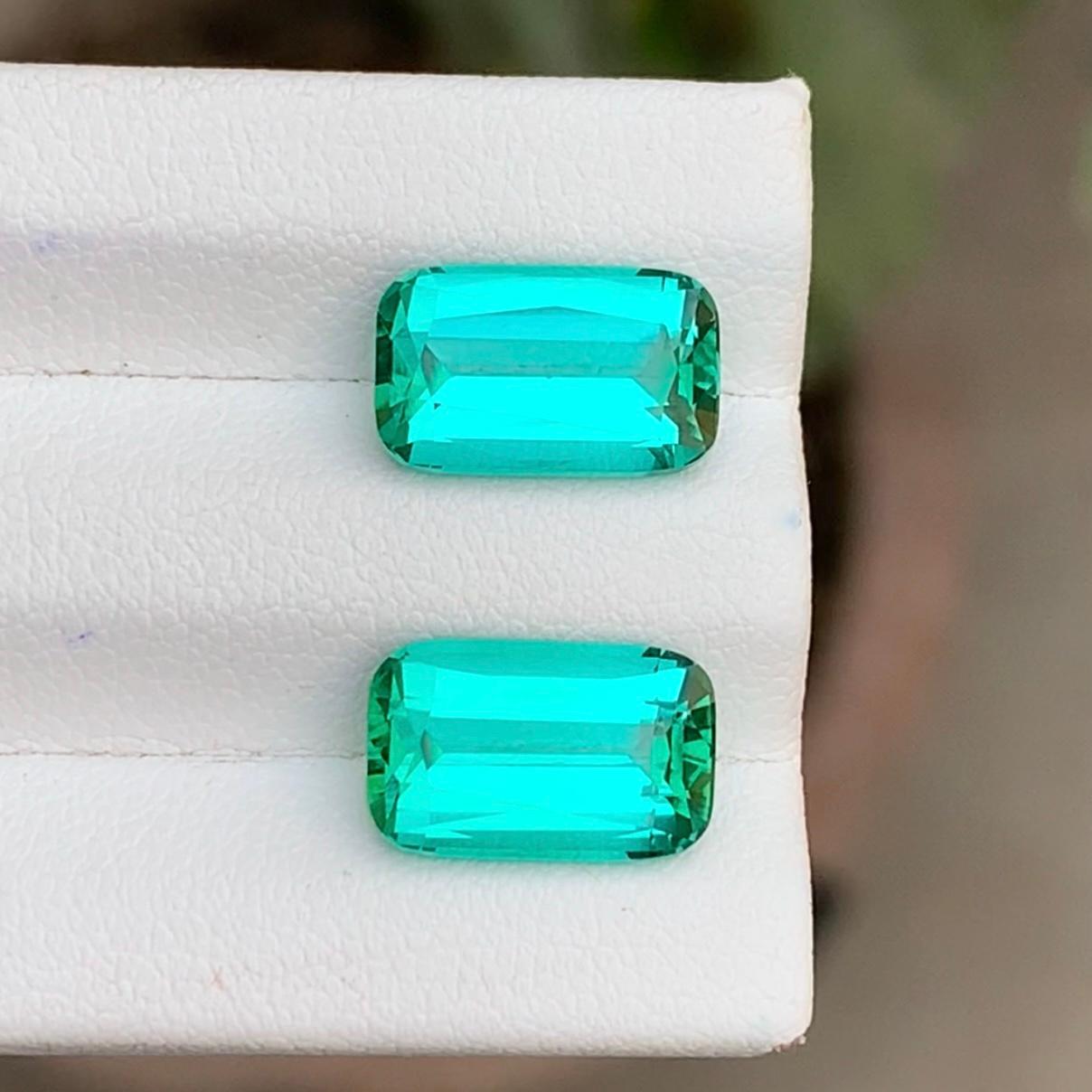 ¡¡¡Deslumbrante Conjunto de Pares de Gemas Sueltas de Turmalina Natural Verde Azulado, para Pendientes, Colgante de Collar o cualquier otro Engaste de Joyería-Corte de Cojín de Kunar Afganistán!!!

💎 TIPO DE PIEDRA PRECIOSA: Turmalina
⚖️ PESO: 8