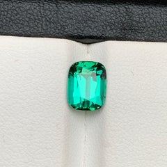 Lagune Bläulich Grün Natürlicher Turmalin Ring Lose Edelstein 2,35 Ct Cushion Cut
