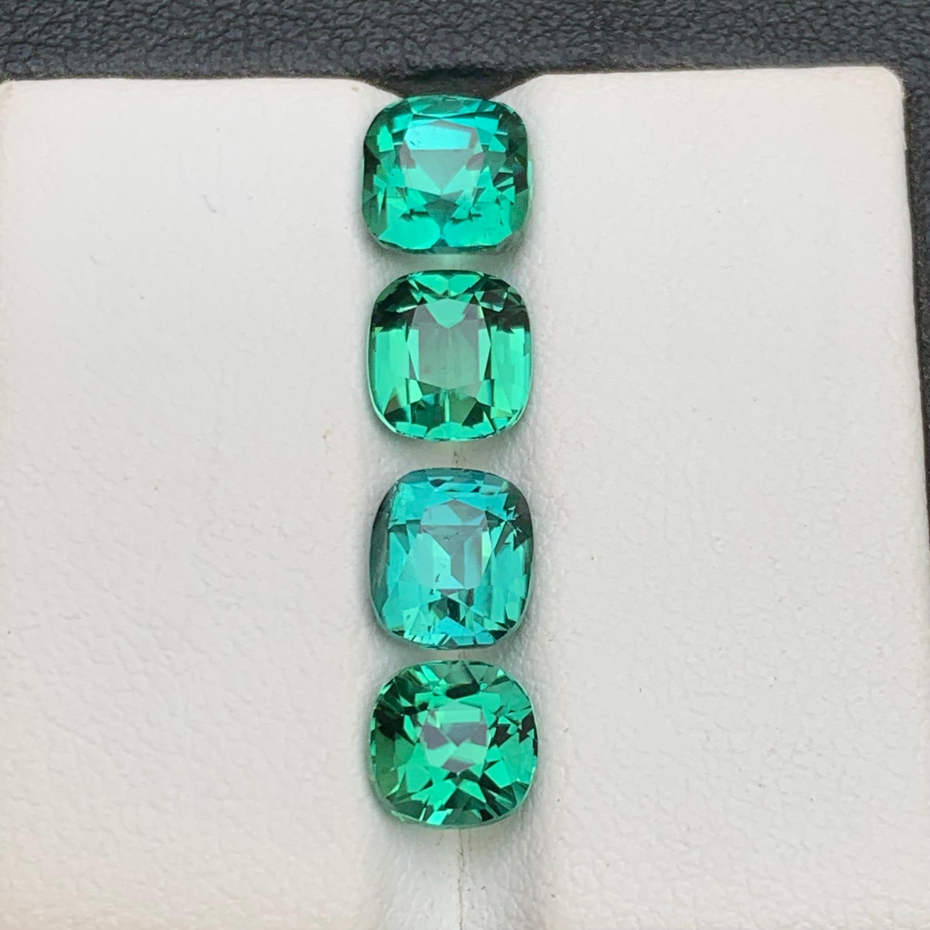 Lagoon Green & Blue Natural Tourmaline Loose Gemstones Lot for Rings, Necklace Pendant, Bracelet or any other Jewelry Setting- Cushion Cut from Afghanistan!!

💎 GEMSTONE TYPE: Tourmaline
⚖️ WEIGHT: 6.60 Carats
🪚 SHAPE & CUT: Cushion Cut
📏 SIZE
