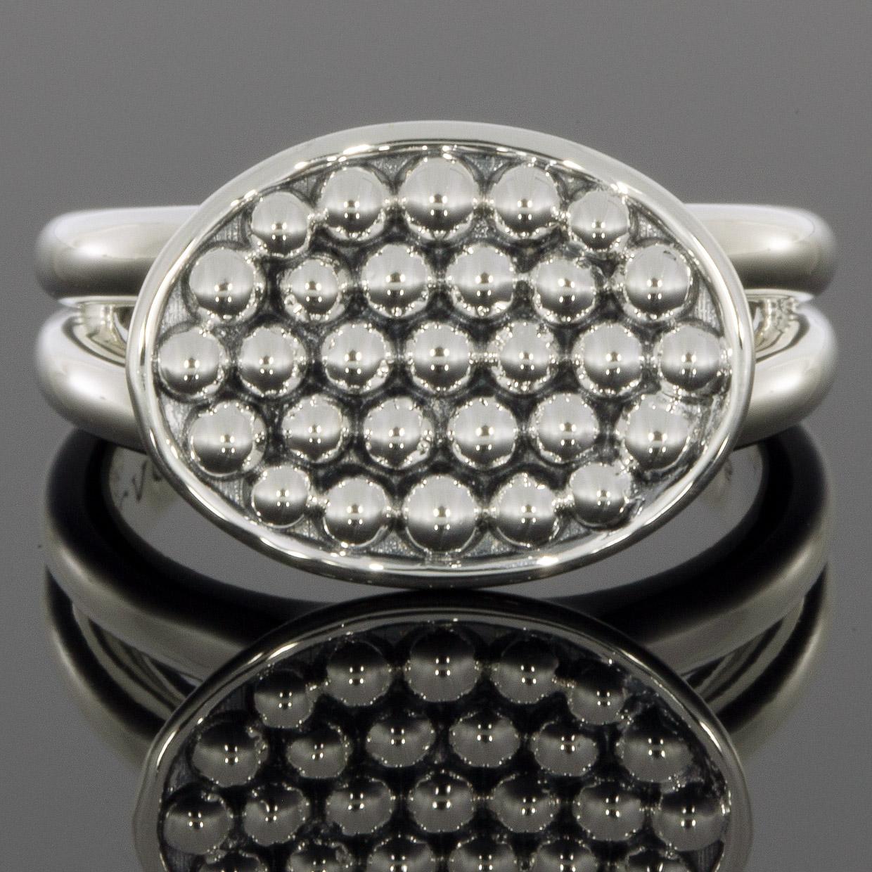 Item Details

Estimated Retail$250.00
Brand Lagos
Collection Bold Caviar
Metal Sterling Silver
Ring Size 7
Sizable YES
Width 16 mm
Metal Purity 925 parts per 1000
Finish Polished
Style BAND

In 1977, LAGOS was founded by artist & master jeweler