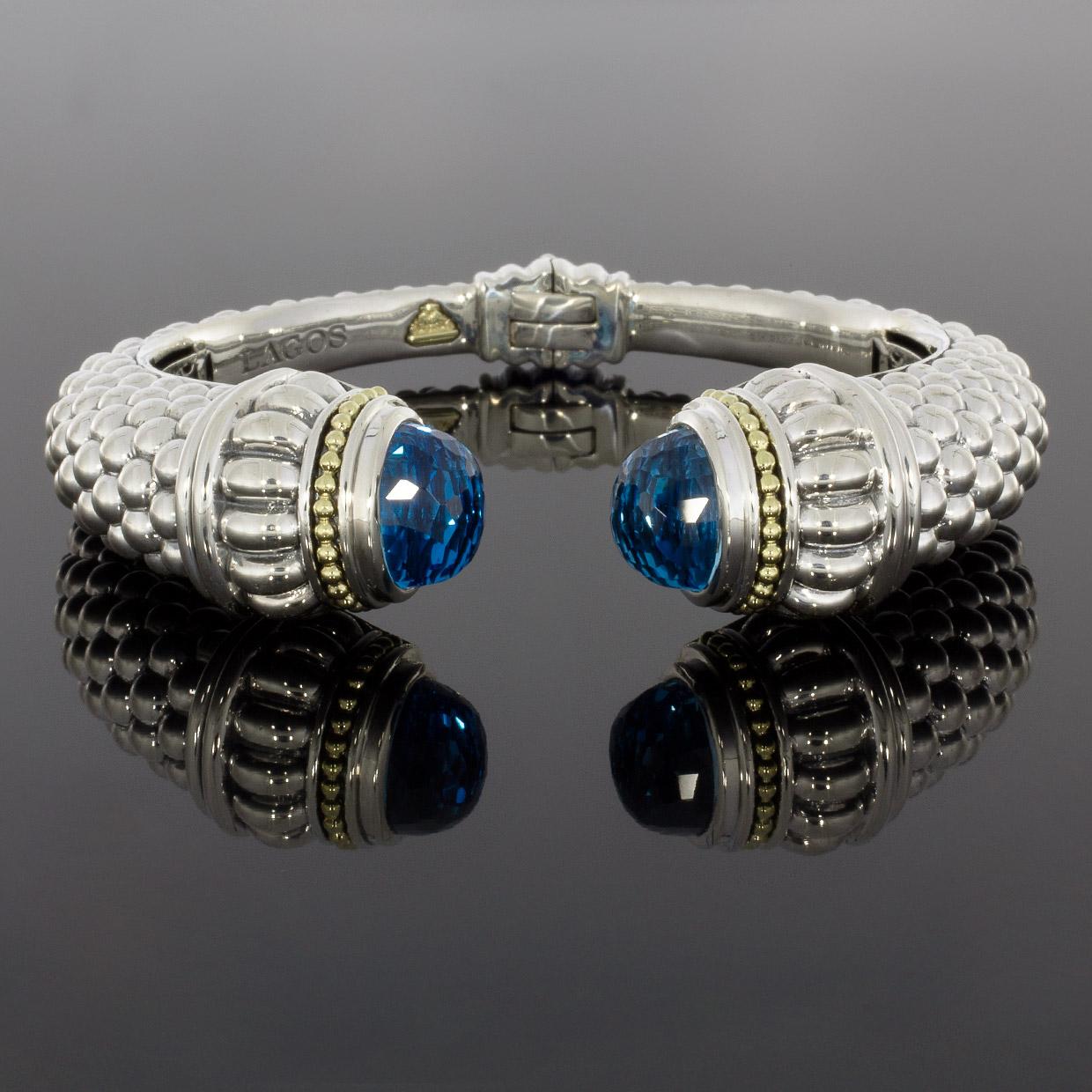 lagos caviar cuff bracelet