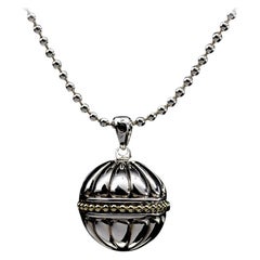 Lagos Caviar Talisman Sterling Silver Pendant