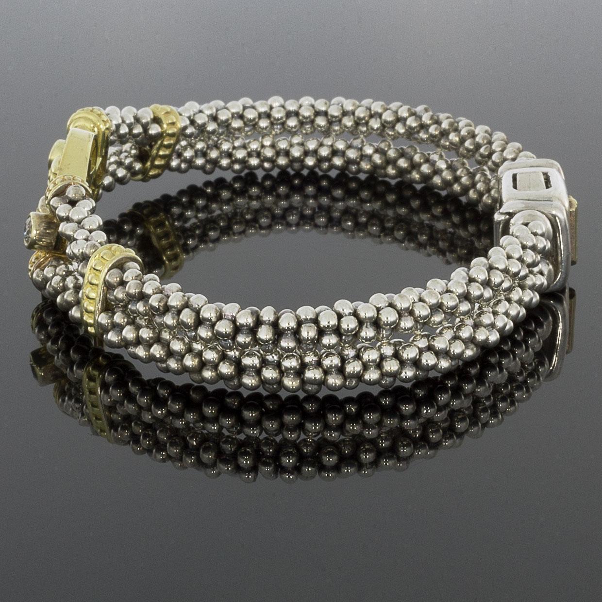 vintage lagos caviar bracelet