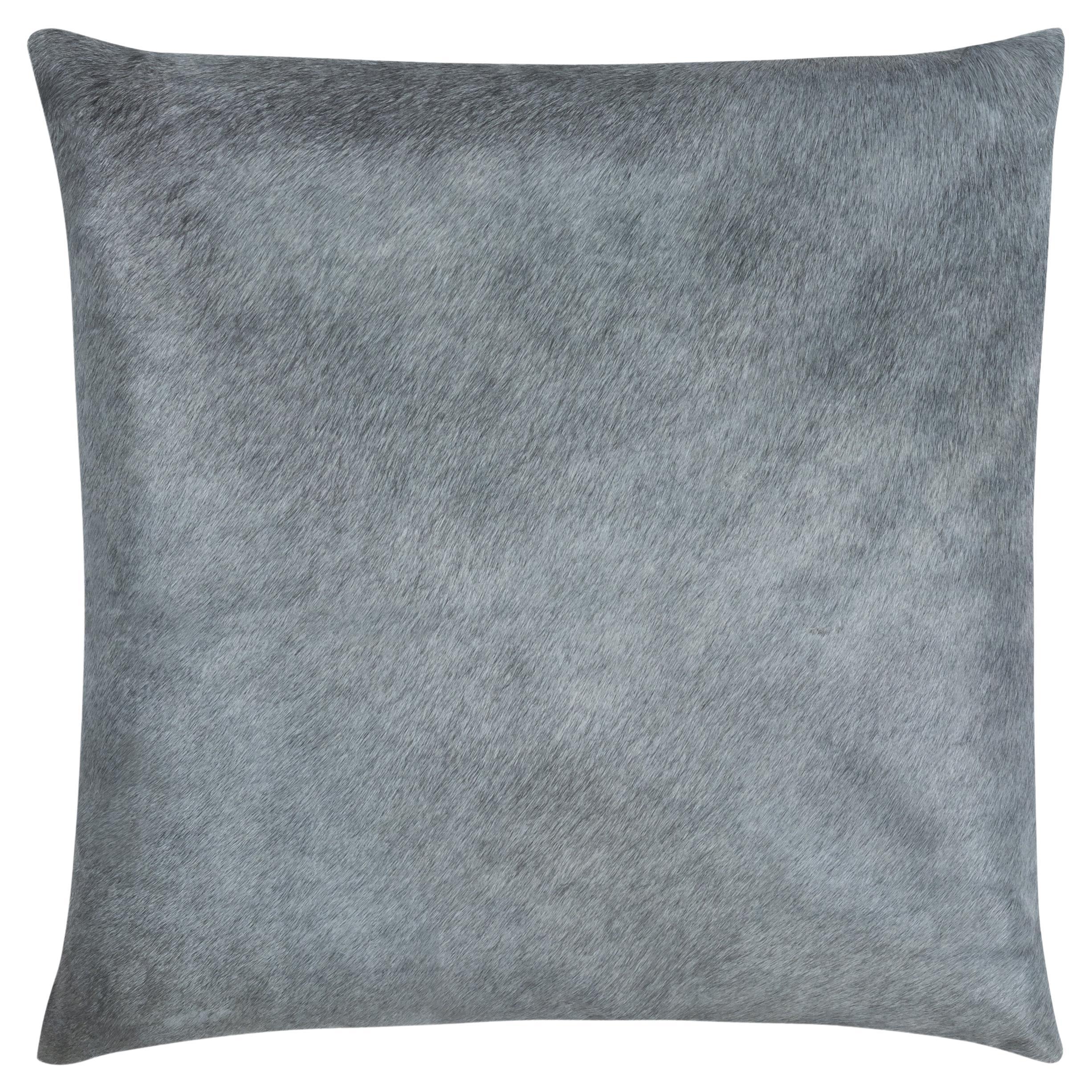 Lagos Gray Hide Pillow For Sale