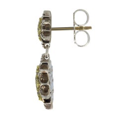 Lagos North Star Silver & Gold 0.43 Carat Diamond Drop/Dangle Earrings
