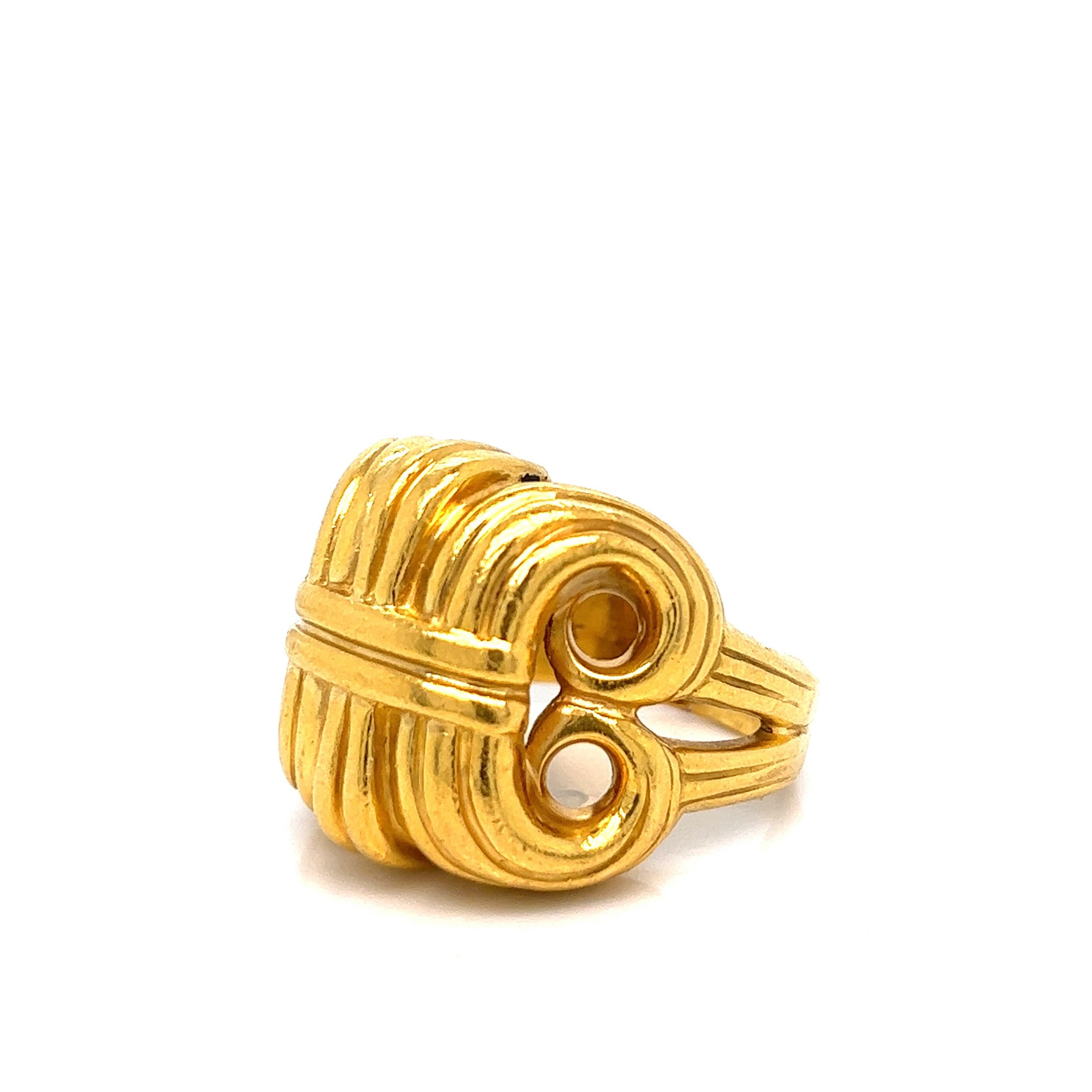 gold pavithram ring