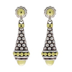 Lagos Signature Caviar Mixed Metals Drop/dangle Earrings