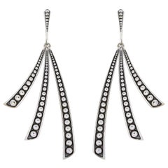 Lagos Signature Caviar Sterling Silver Drop/Dangle Earrings