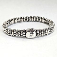 LAGOS Sterling Silver Caviar Collection Bracelet, 6.5"