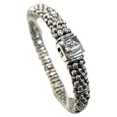 LAGOS Sterling Silver Caviar Collection Bracelet, 6.5"