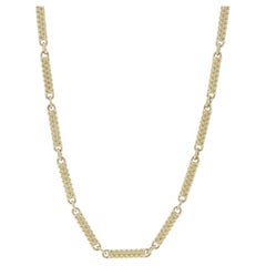 Lagos Superfine Caviar Link Necklace 22" - Yellow Gold 18k Toggle Clasp