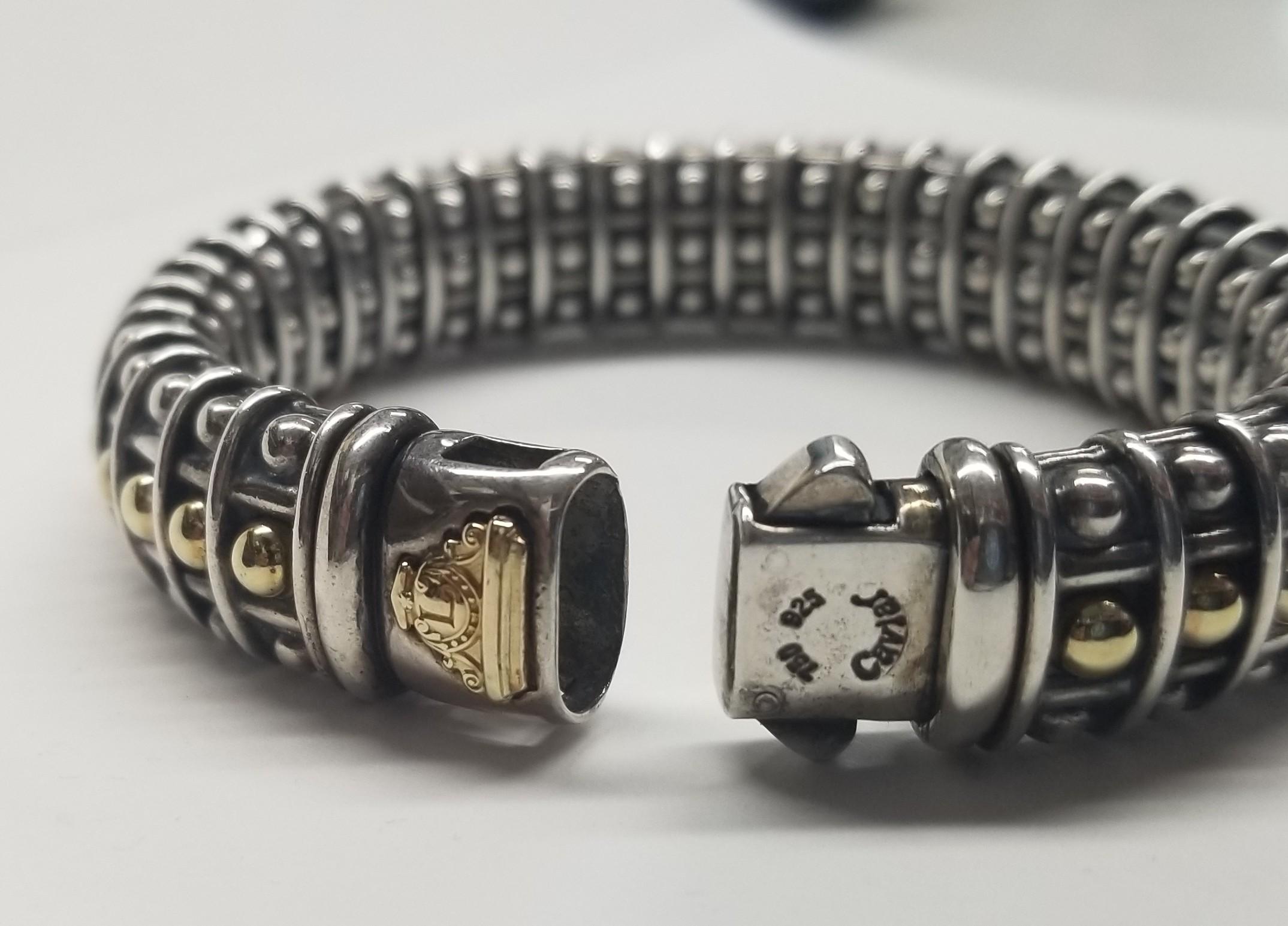 Lago Bracelet bicolore 