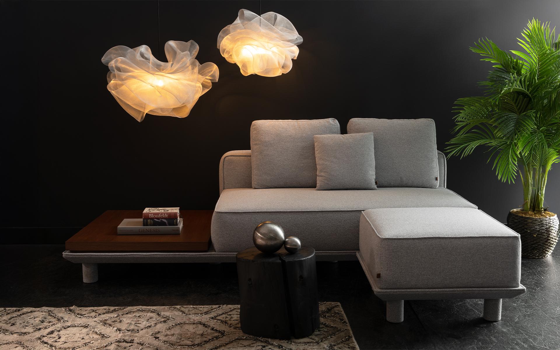 Lagu Kumo Handcrafted Decorative Cloudy Pendant Lighting 60cm 23.6'' In New Condition For Sale In İSTANBUL, TR