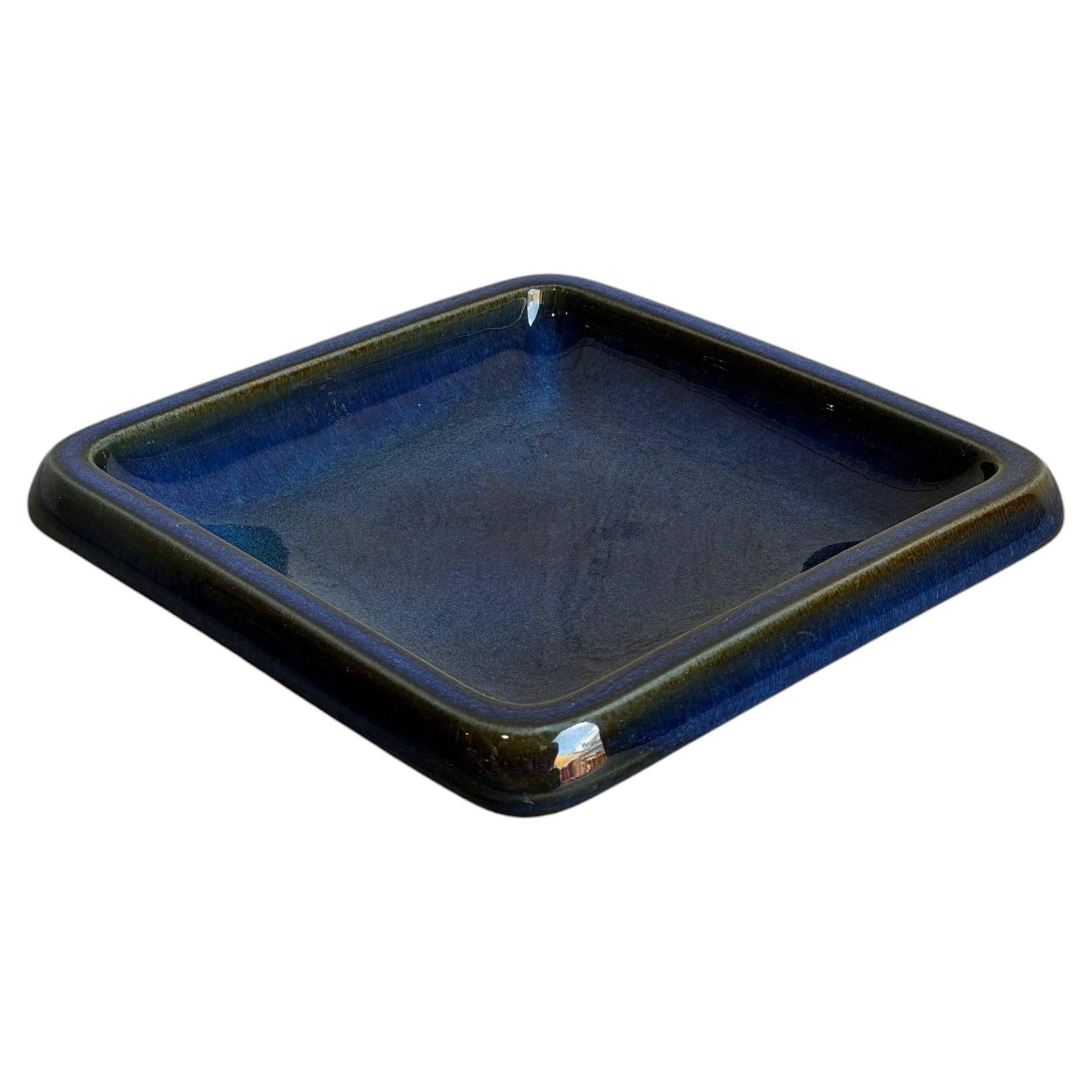 Lagun Bowl in Glazed Stoneware by Sven Jonson for Gustavsberg Sweden MCM 1960s