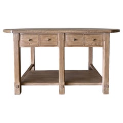 Laguna Elm Wood Island - Large