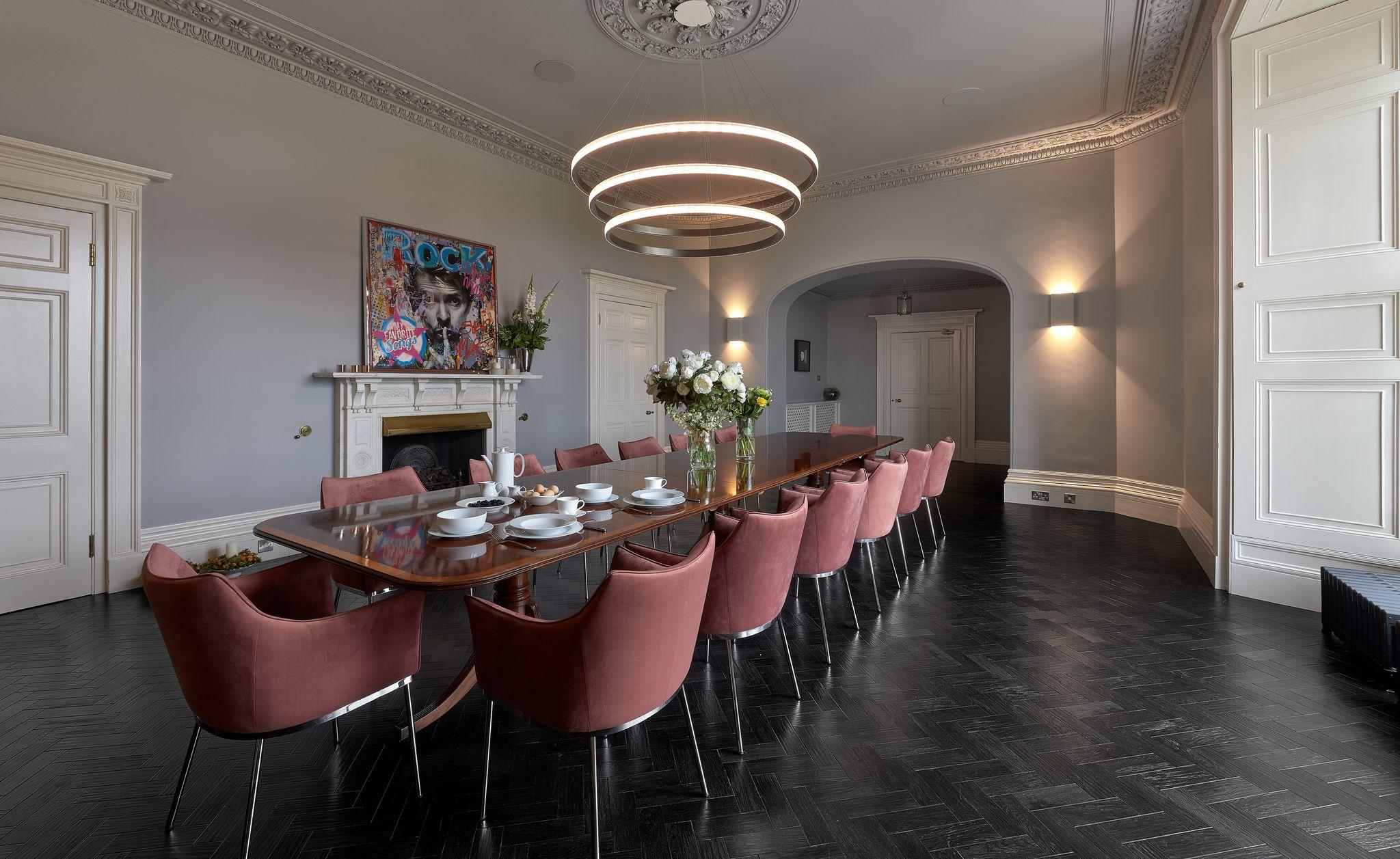 Metallo Lampadario doppio Lahti di Cameron Design House in vendita