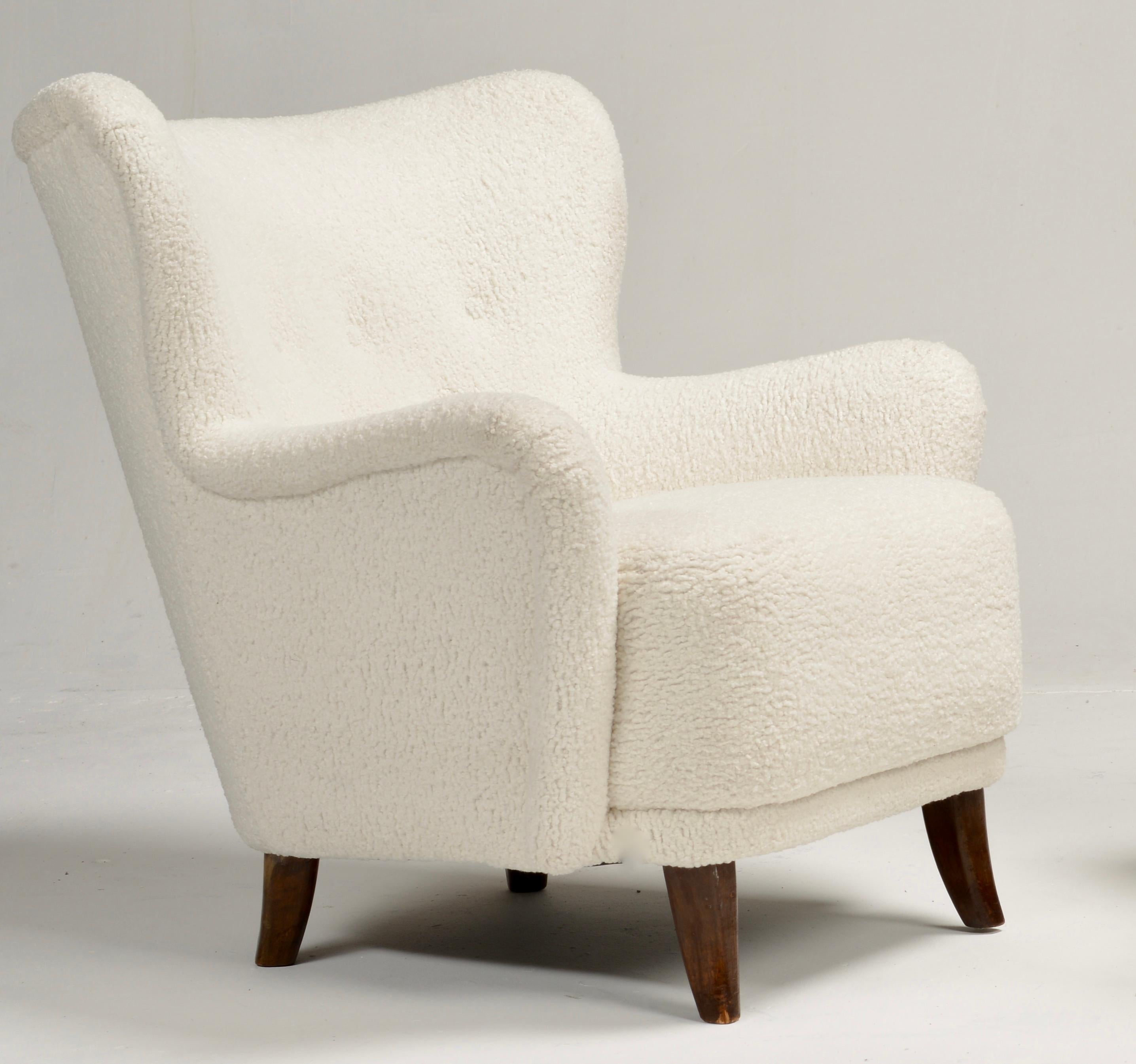 Mid-20th Century Laila Armchairs for Asko, Finland c1950