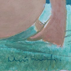 Blonde. 1996. Oil on cardboard, 83x90 cm