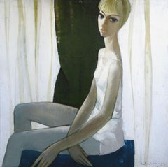 Danseuse  1969. Huile sur toile, 92,5x92,5 cm