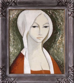 Madonna. Oil on canvas, 53x48 cm