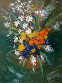 Solsticio de verano  1988. Óleo sobre lienzo, 80x60 cm