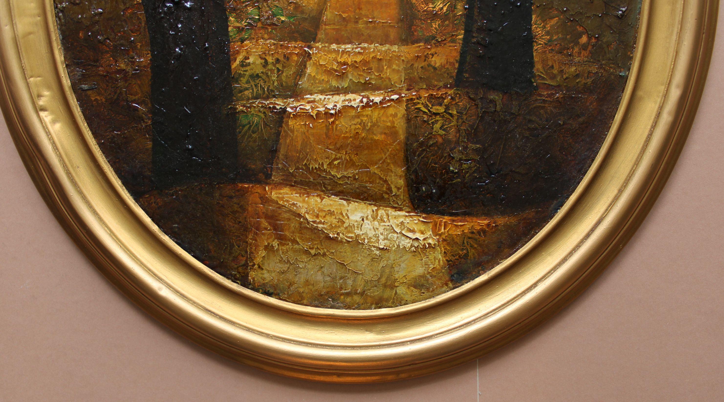 Stimmung (Braun), Landscape Painting, von Laimdots Murnieks