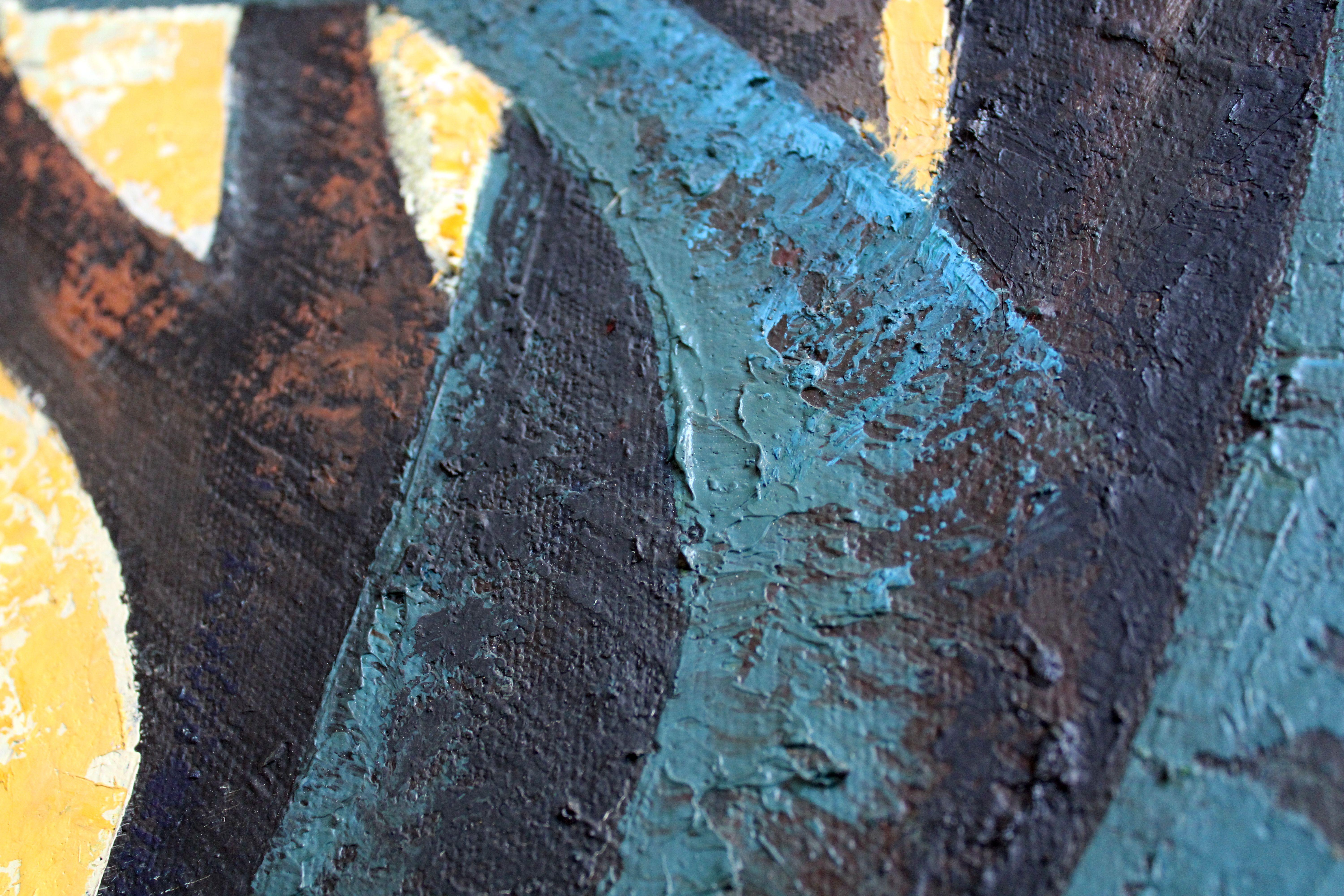Roble. Óleo sobre lienzo, 70x65 cm en venta 5