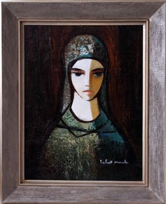 Portrait. Oil on canvas, 64x50 cm