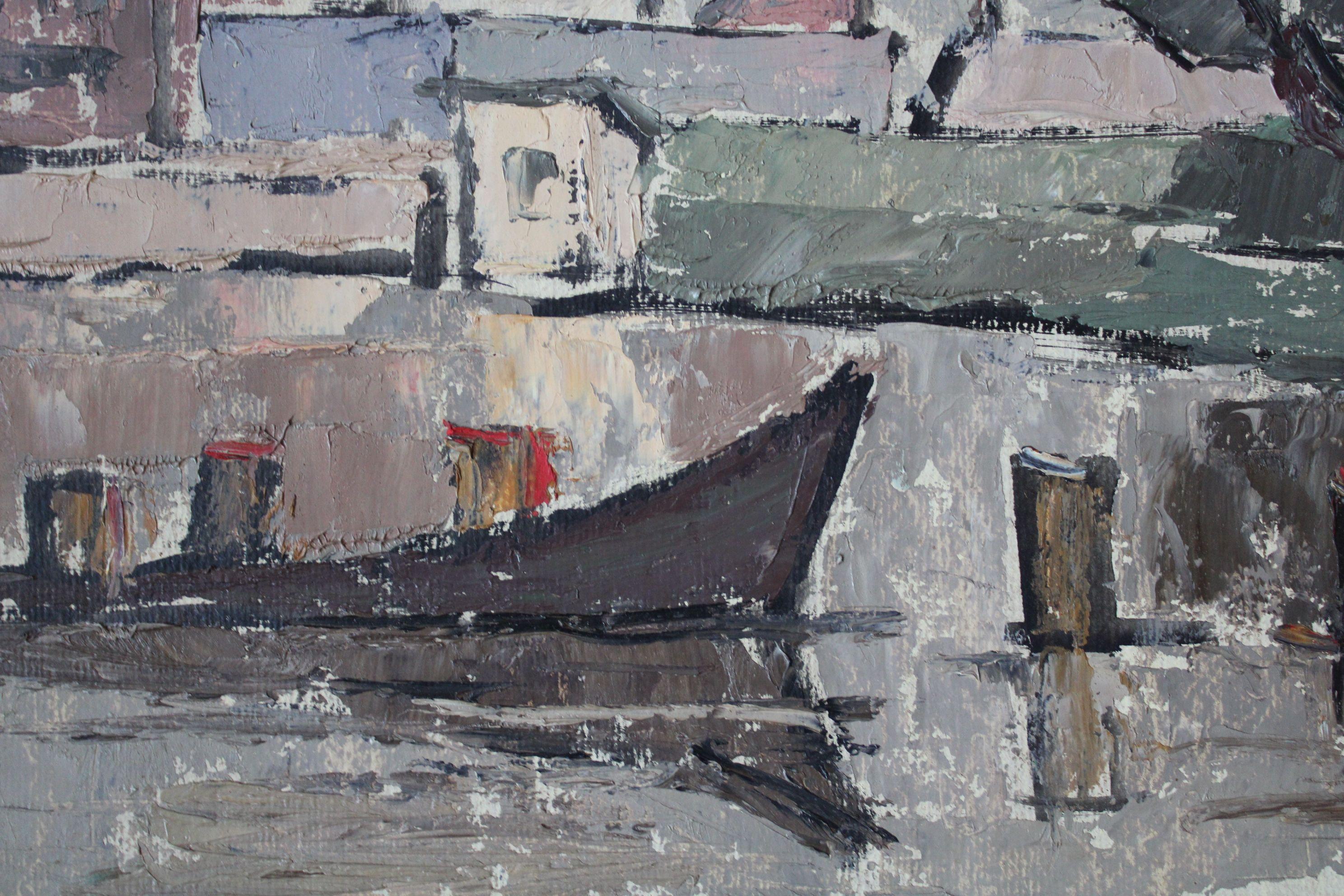 Costi dei canali - Painting Impressionismo di  Laimonis Bubieris