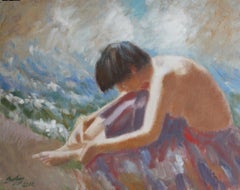 Girl and the sea
