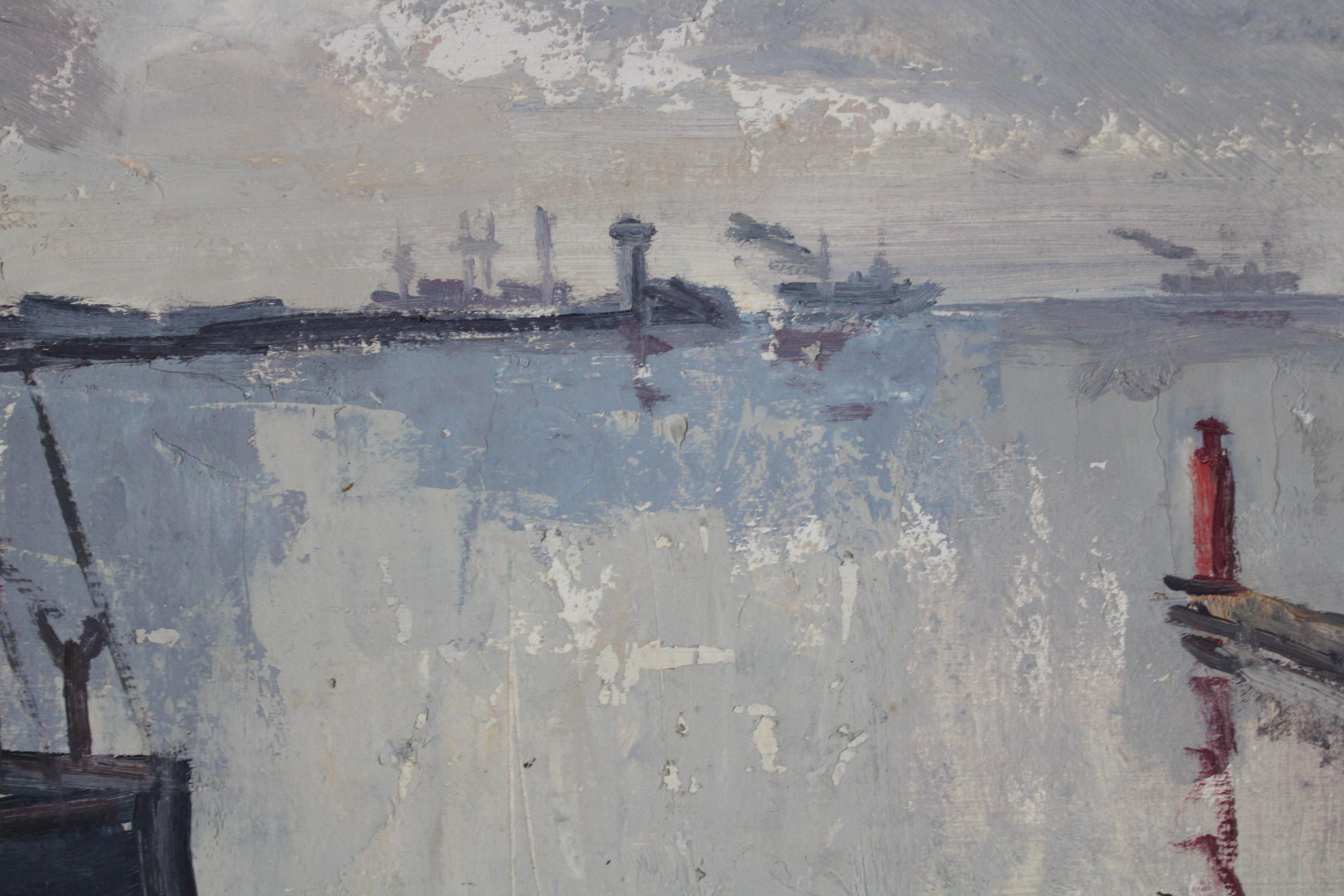 Hafen – Painting von  Laimonis Bubieris